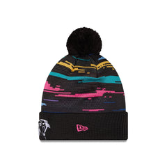 Carolina Panthers 2026 Crucial Catch Pom Knit Hat
