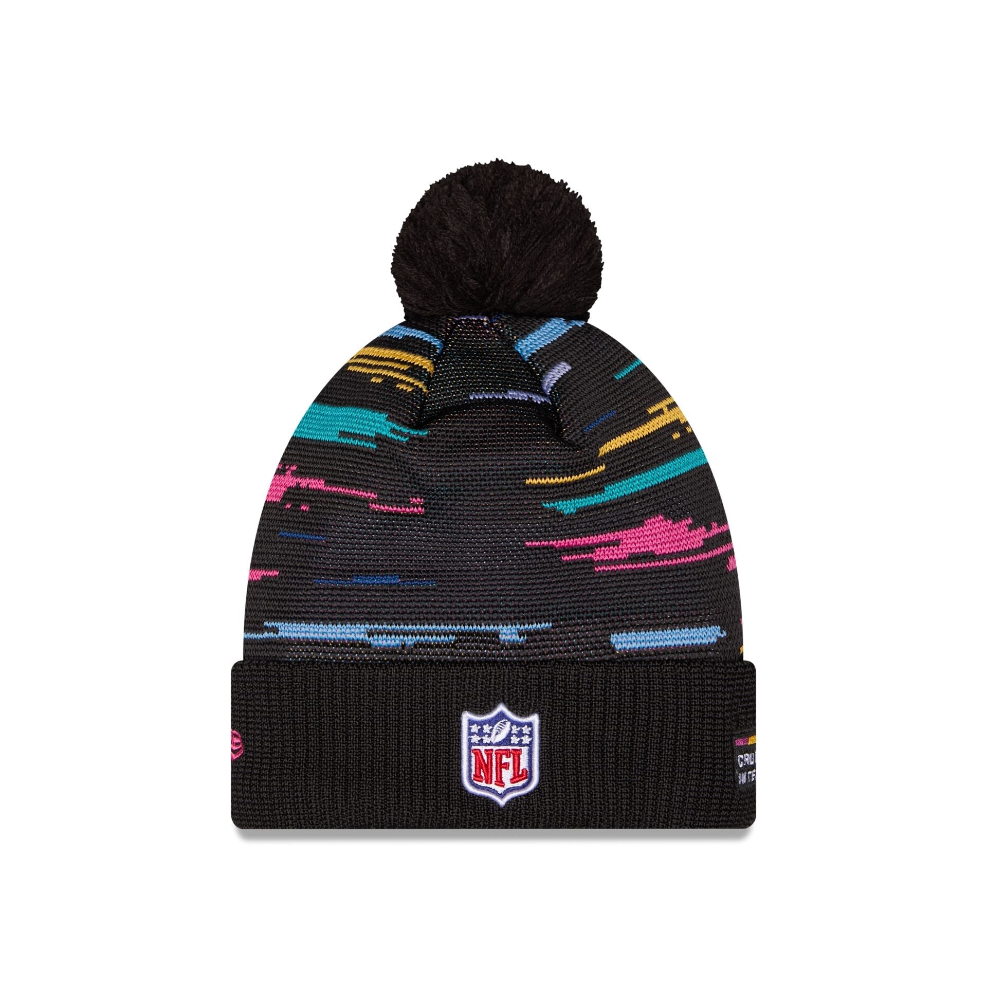 New York Jets 2026 Crucial Catch Pom Knit Hat