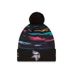 Minnesota Vikings 2026 Crucial Catch Pom Knit Hat
