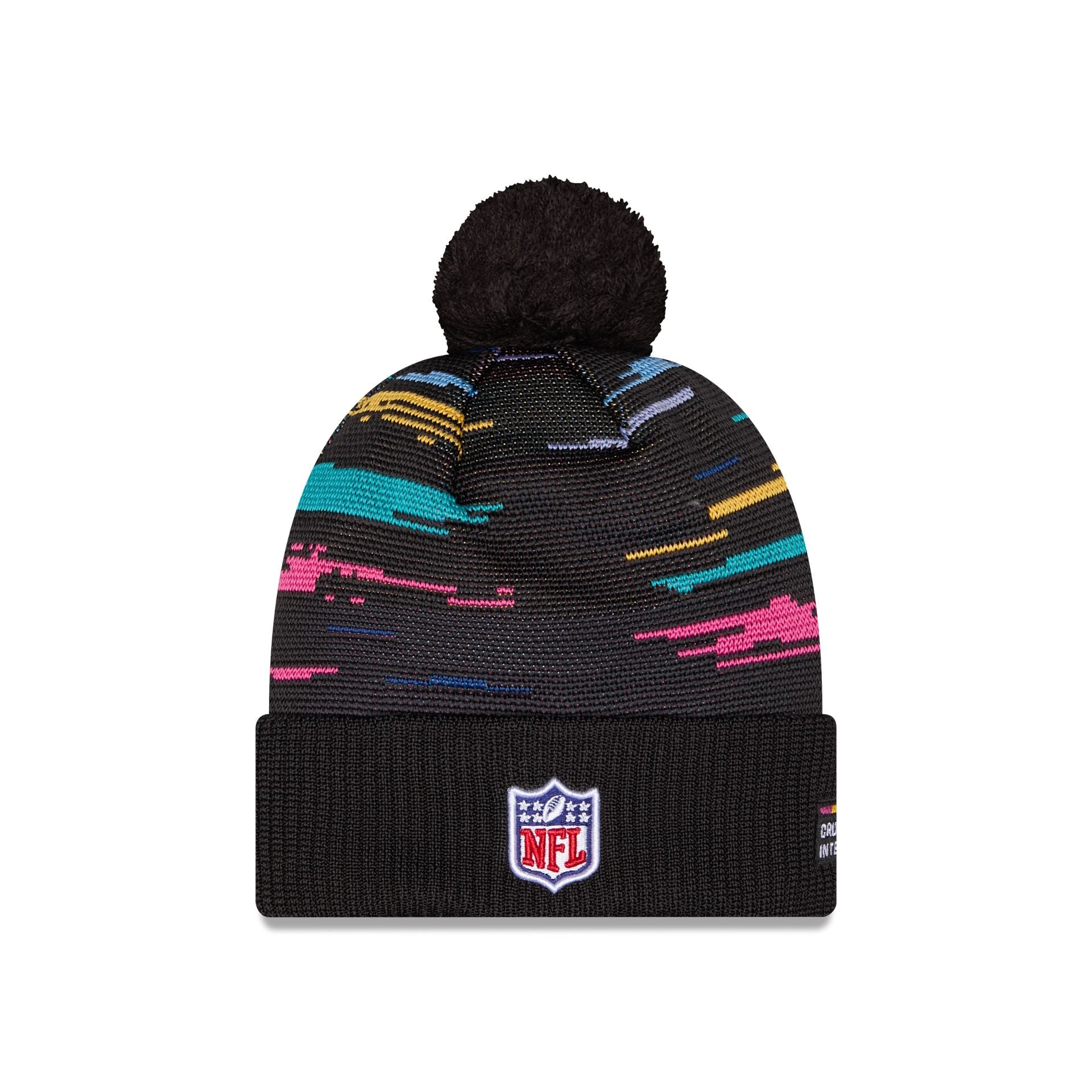 Dallas Cowboys 2026 Crucial Catch Kids Pom Knit Hat