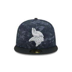Minnesota Vikings 2026 Salute to Service 59FIFTY Fitted Hat