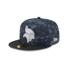 Minnesota Vikings 2026 Salute to Service 59FIFTY Fitted Hat