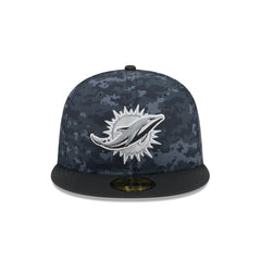 Miami Dolphins 2026 Salute to Service 59FIFTY Fitted Hat