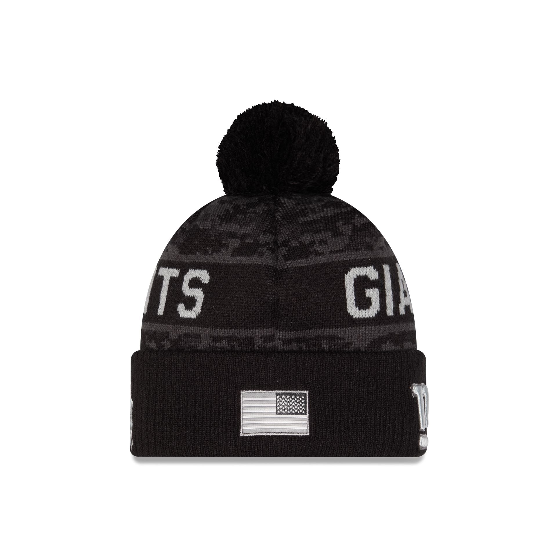 New York Giants 2026 Salute to Service Pom Knit Hat