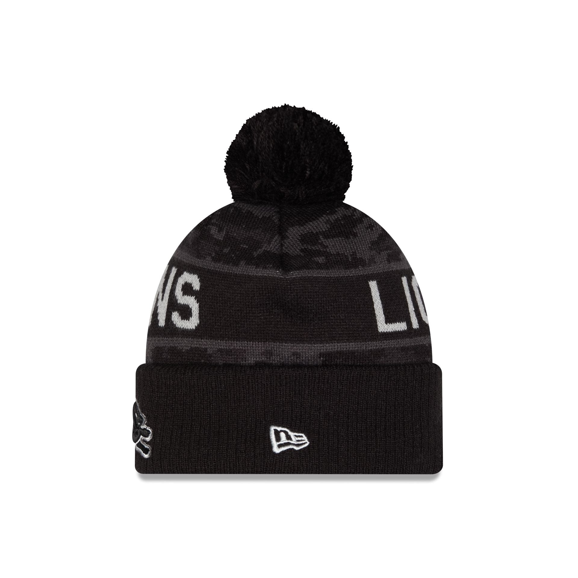Detroit Lions 2026 Salute to Service Pom Knit Hat