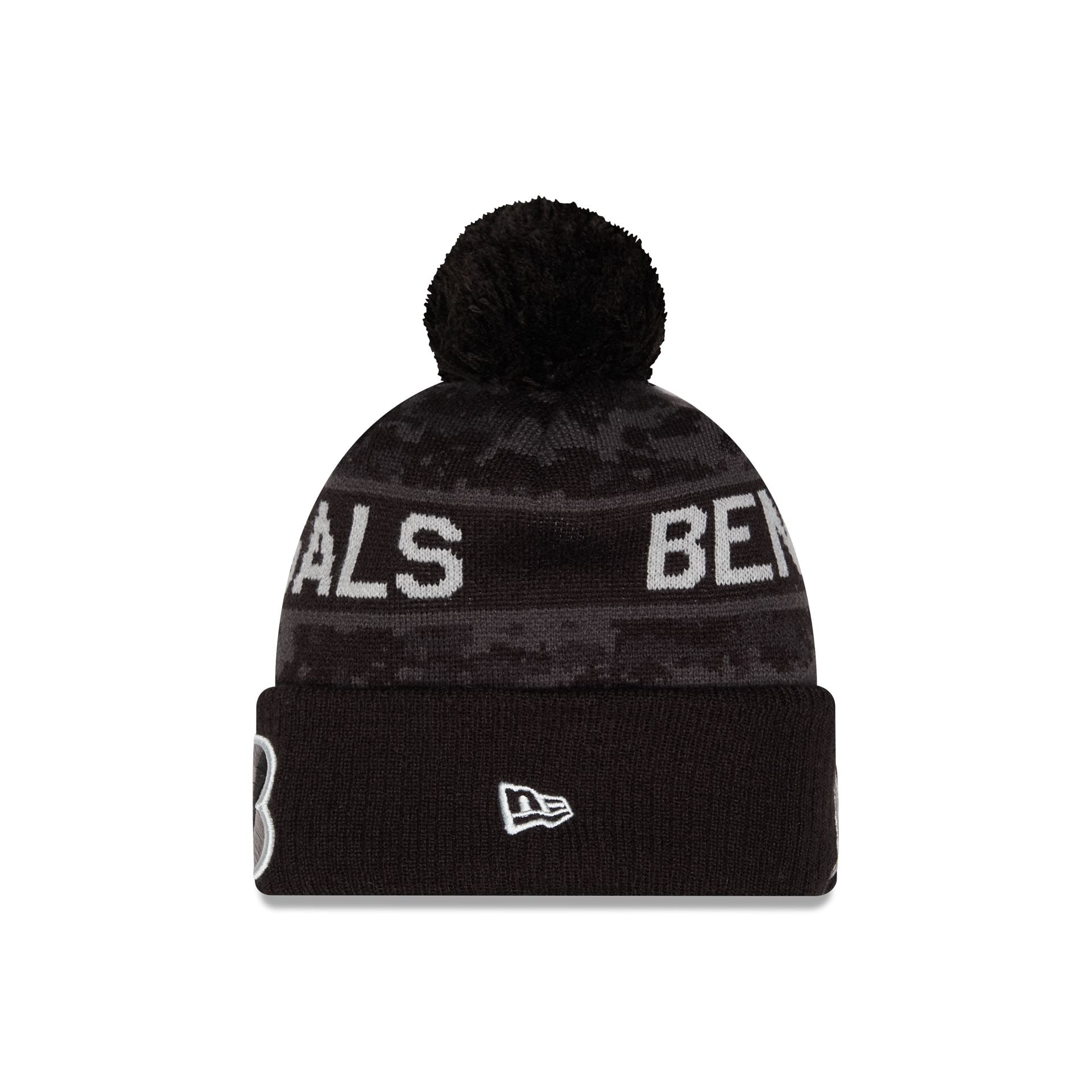 Cincinnati Bengals 2026 Salute to Service Pom Knit Hat