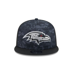 Baltimore Ravens 2026 Salute to Service 9FIFTY Snapback Hat