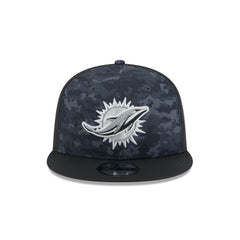 Miami Dolphins 2026 Salute to Service 9FIFTY Snapback Hat