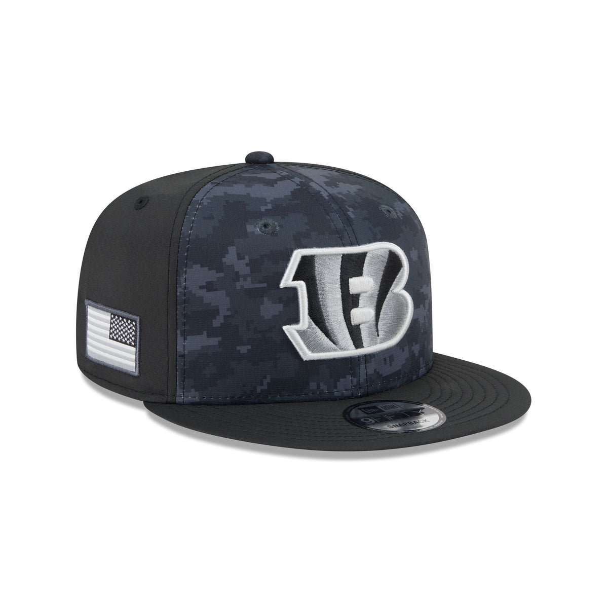Cincinnati Bengals 2026 Salute to Service 9FIFTY Snapback Hat