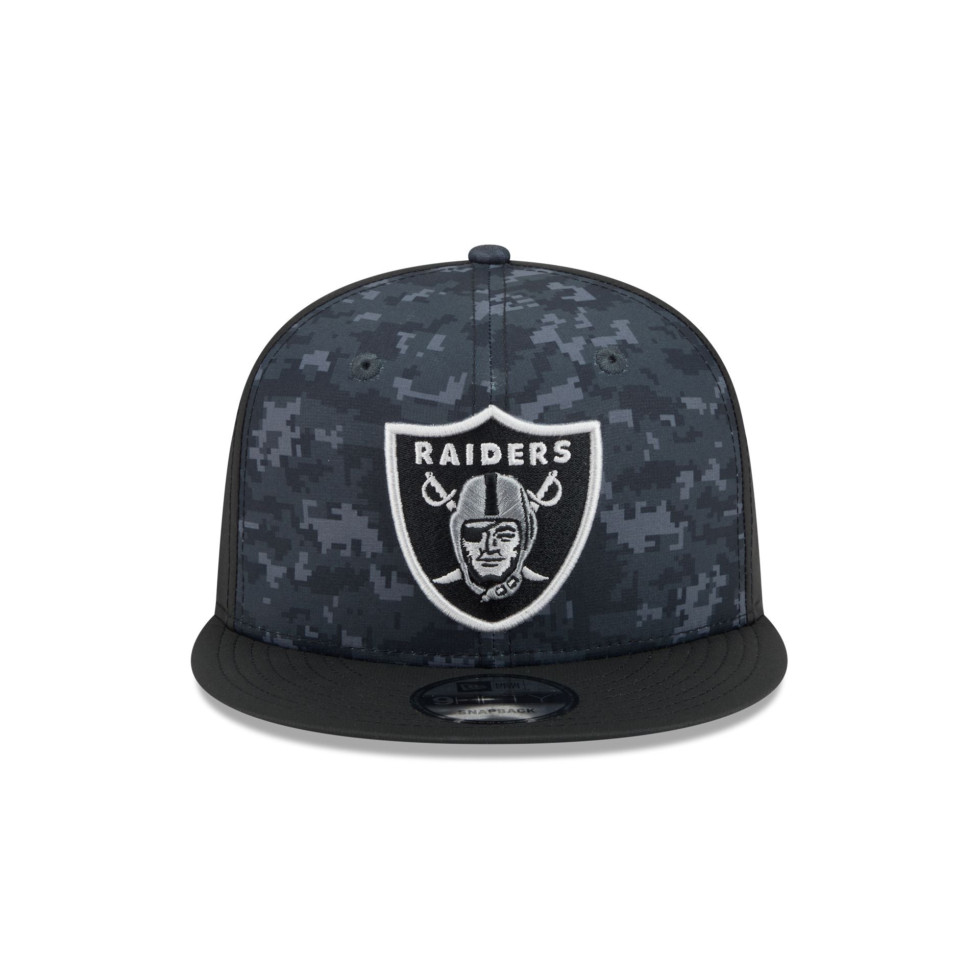 Las Vegas Raiders 2026 Salute to Service 9FIFTY Snapback Hat