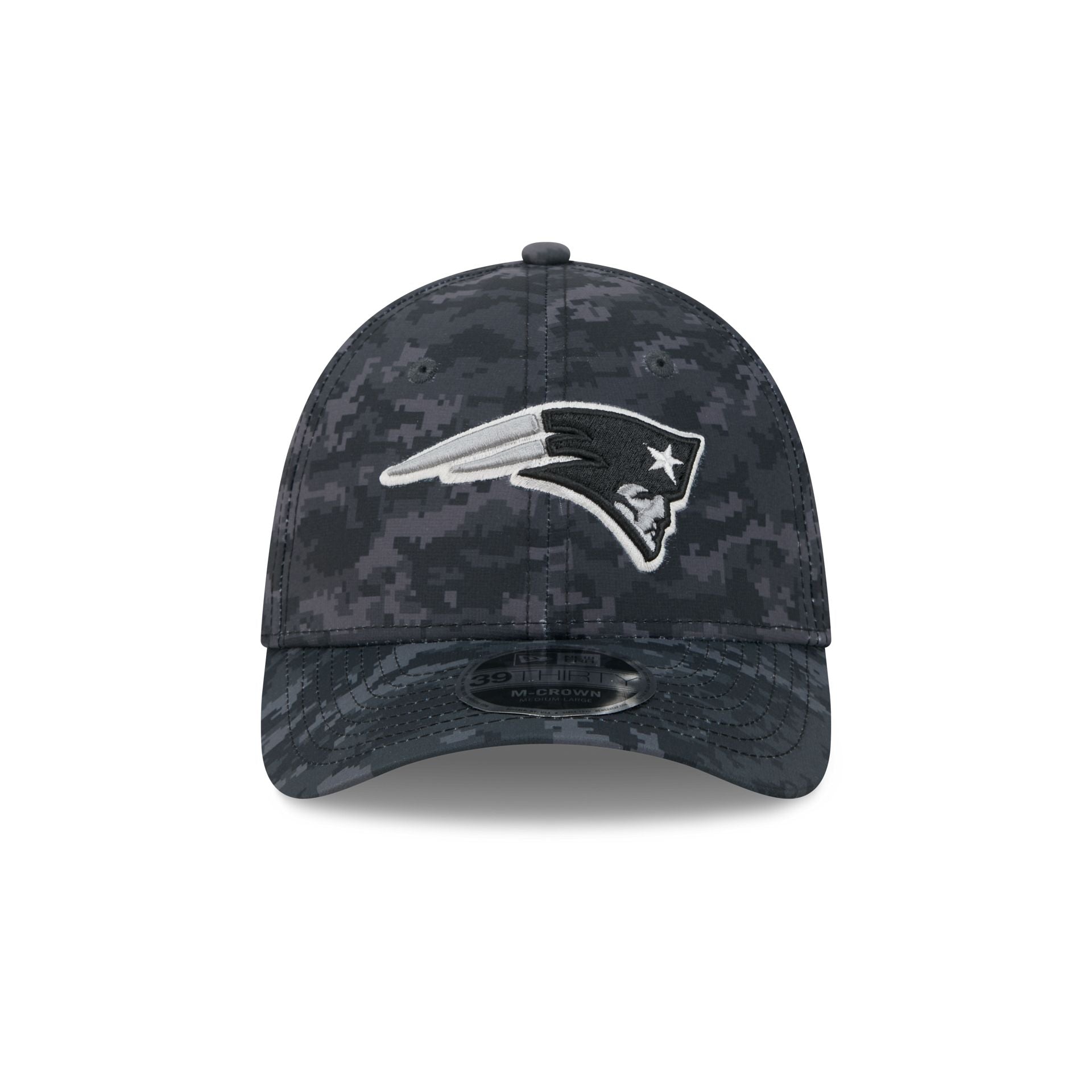 New England Patriots 2026 Salute to Service 39THIRTY M-Crown Stretch Fit Hat