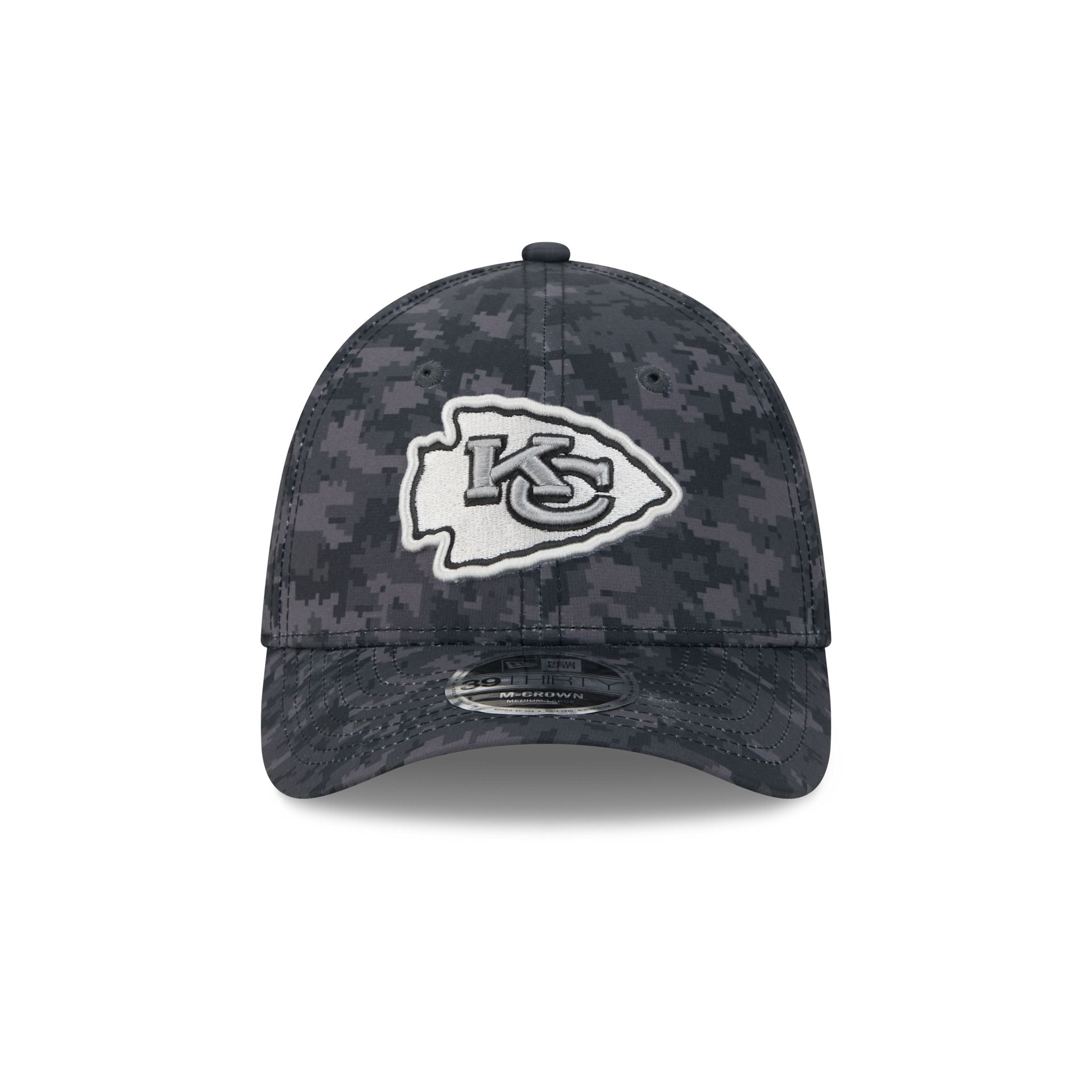 Kansas City Chiefs 2026 Salute to Service 39THIRTY M-Crown Stretch Fit Hat