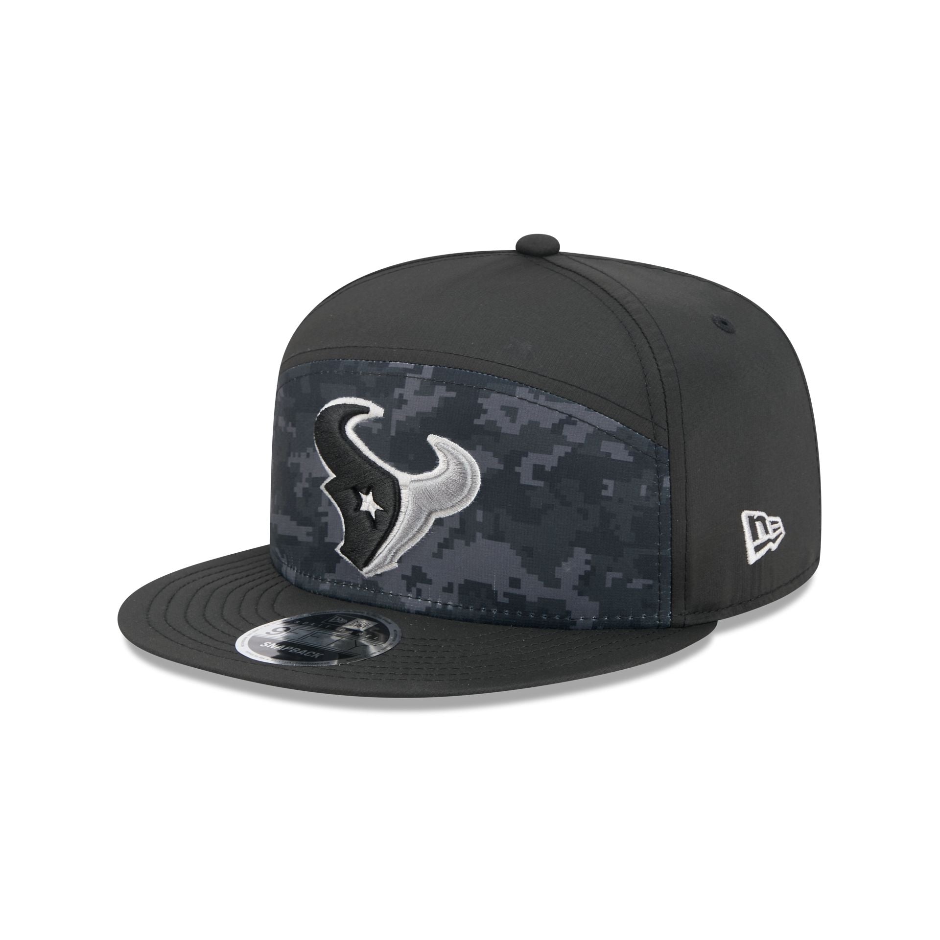 Houston Texans 2026 Salute to Service Split Panel 9FIFTY Snapback Hat