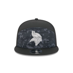Minnesota Vikings 2026 Salute to Service Split Panel 9FIFTY Snapback Hat