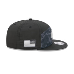 Los Angeles Rams 2026 Salute to Service Split Panel 9FIFTY Snapback Hat