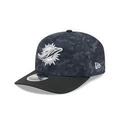 Miami Dolphins 2026 Salute to Service 9SEVENTY Stretch-Snap Hat