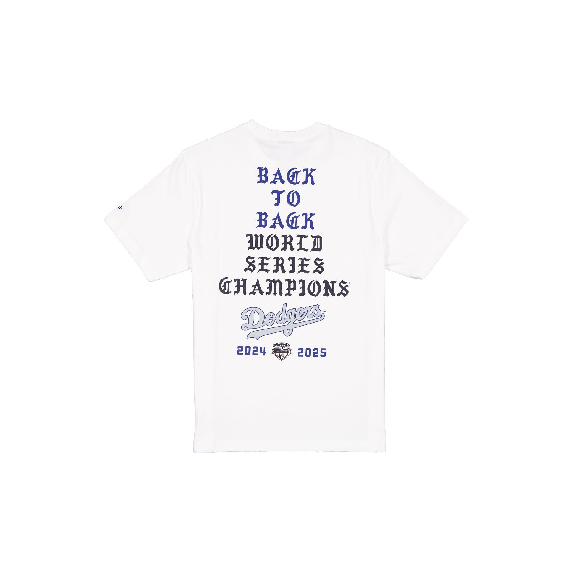 Born x Raised Los Angeles Dodgers Back to Back White T-Shirt