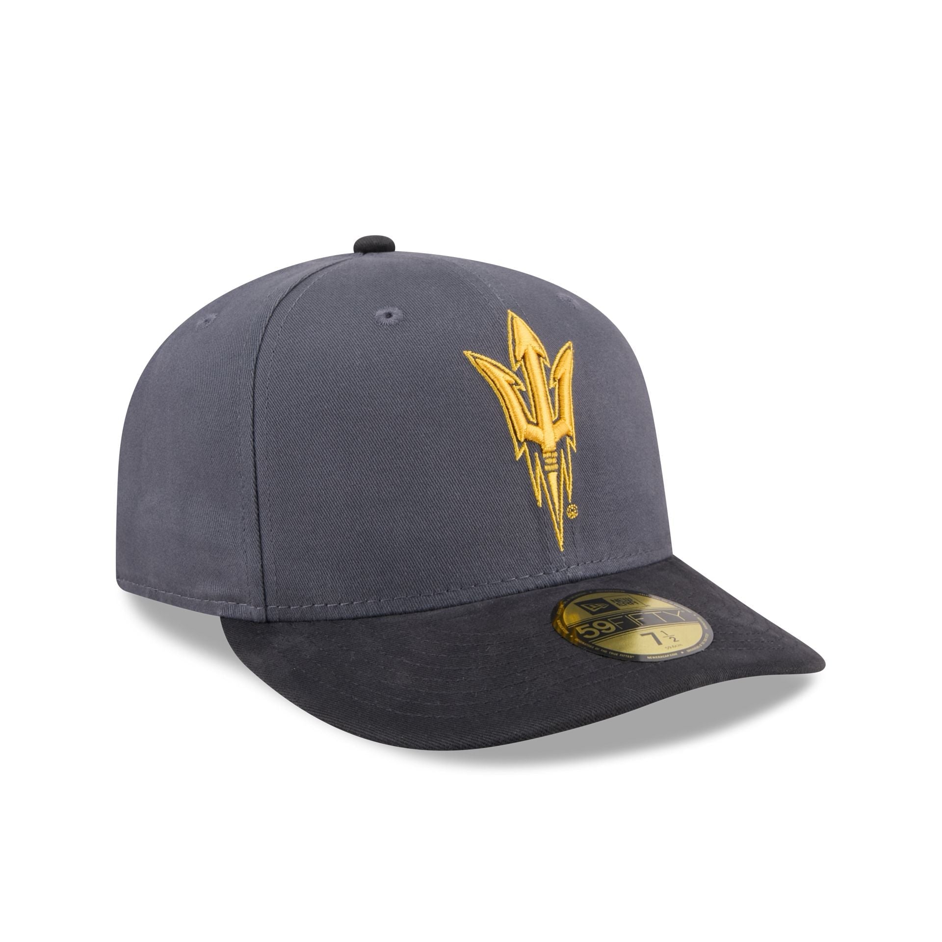 Arizona State Sun Devils Graphite Twill 59FIFTY Fitted Hat