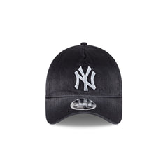 New York Yankees Washed Black Denim 9FORTY A-Frame Unstructured Snapback Hat