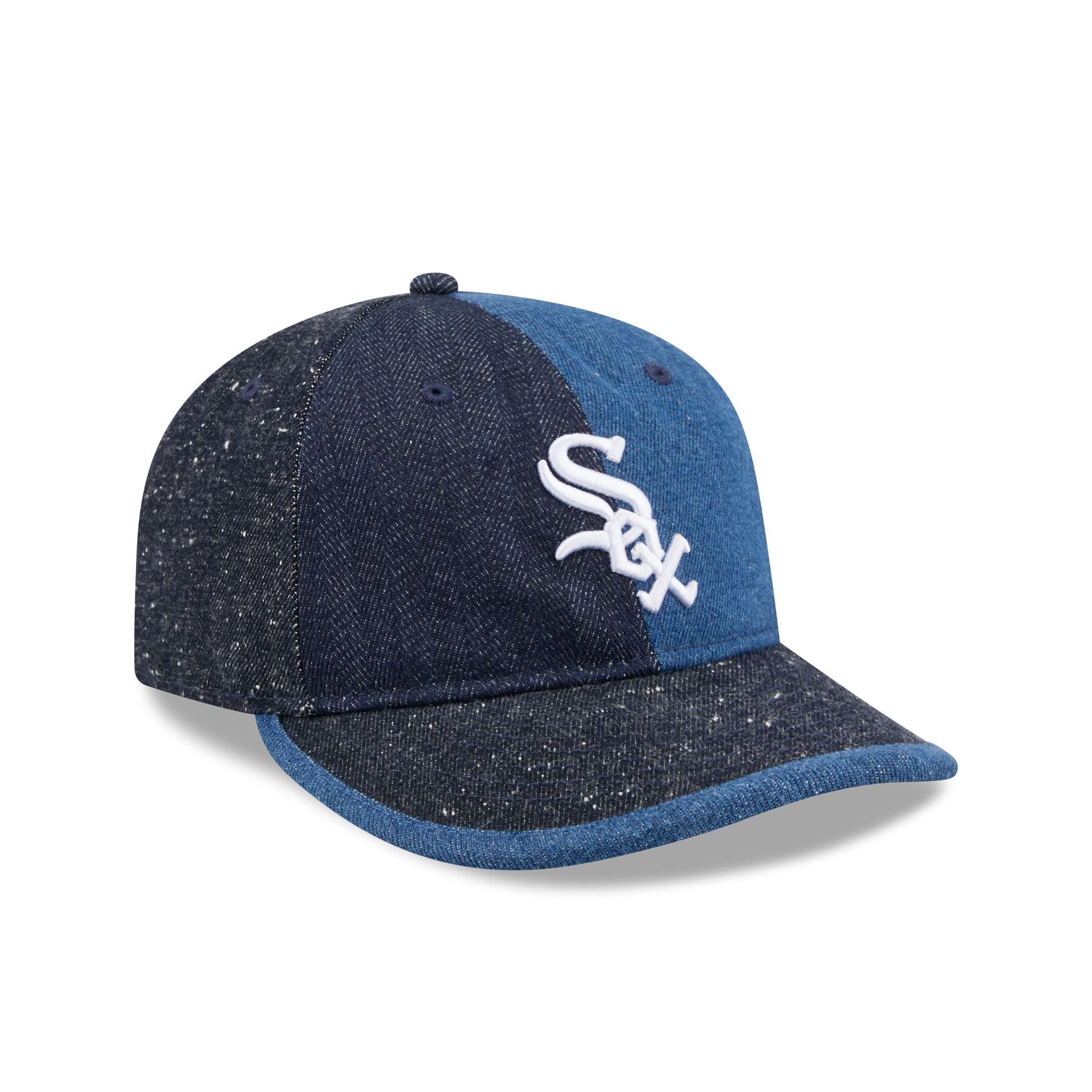 Chicago White Sox Multi-Panel Denim Retro Crown 59FIFTY Fitted Hat