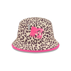 MTV Leopard Print Bucket Hat