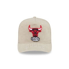 Chicago Bulls Brushed Cotton Stone 9FIFTY A-Frame Snapback Hat
