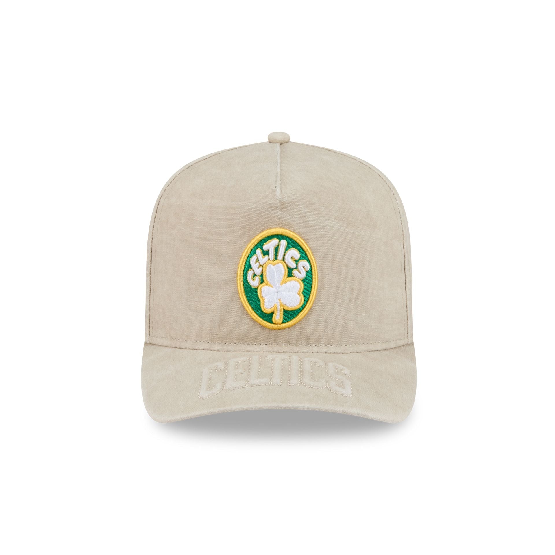 Boston Celtics Brushed Cotton Stone 9FIFTY A-Frame Snapback Hat