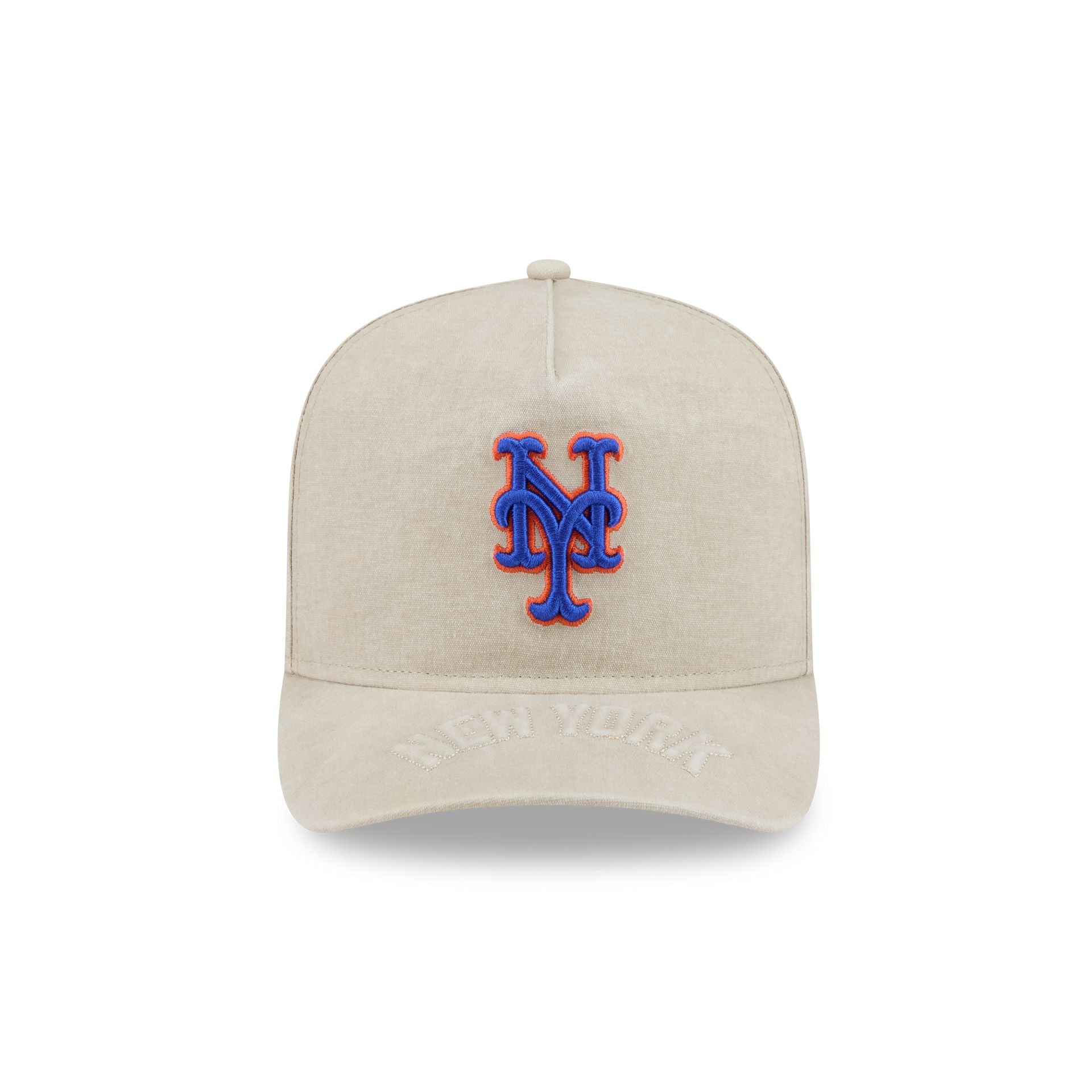 New York Mets Brushed Cotton Stone 9FIFTY A-Frame Snapback Hat