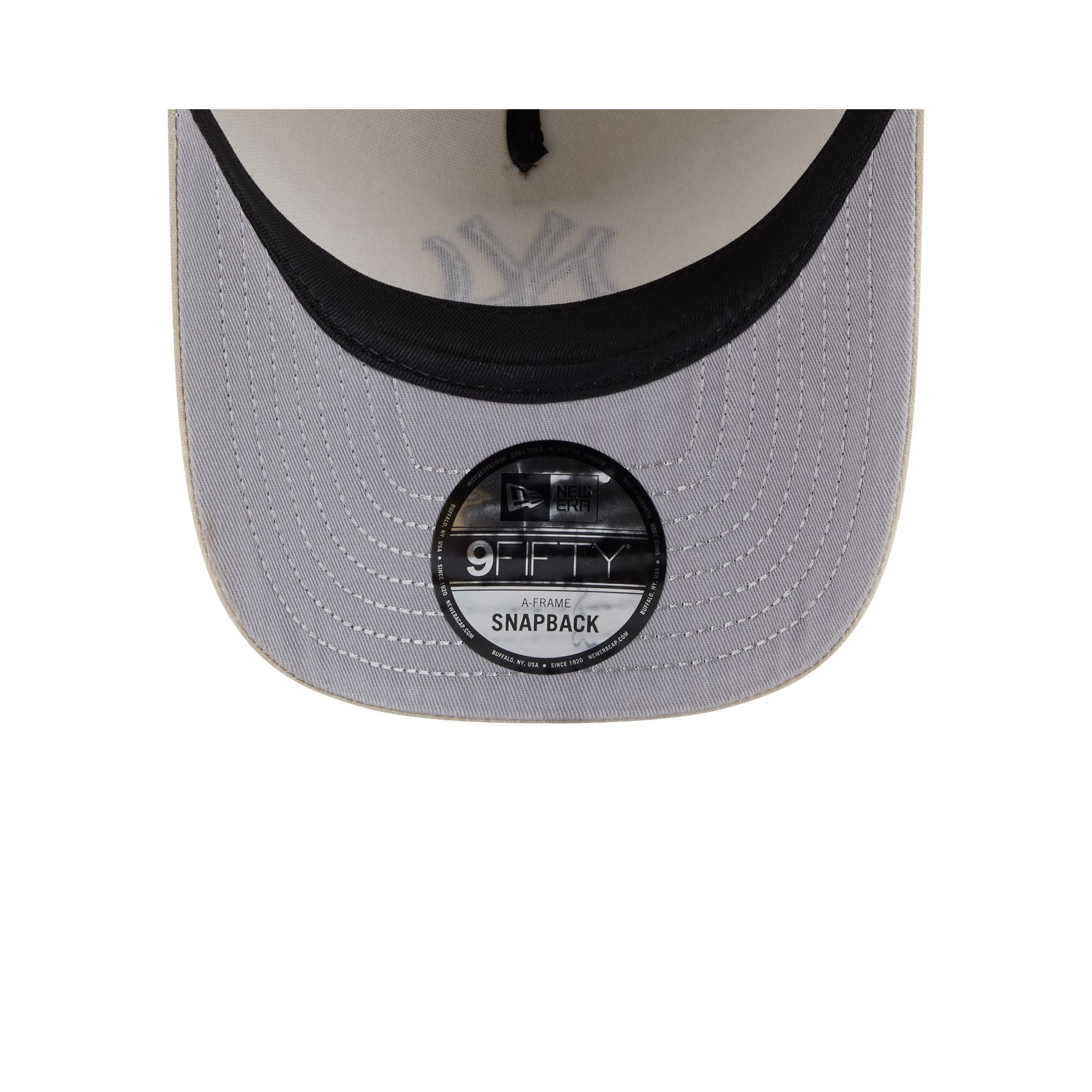 New York Yankees Brushed Cotton Stone 9FIFTY A-Frame Snapback Hat