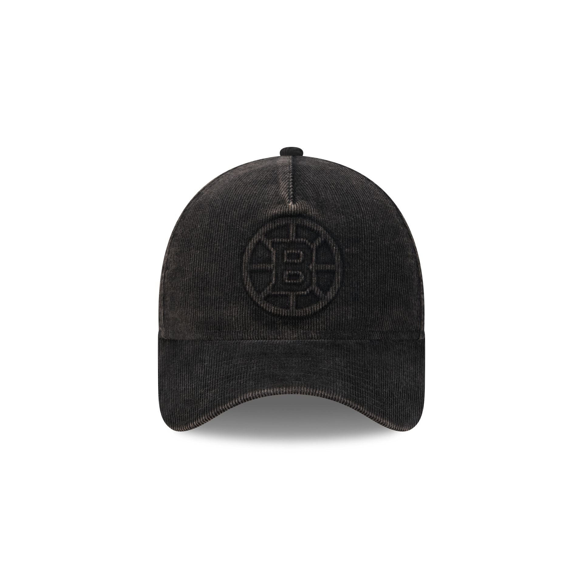 Boston Bruins Washed Thin Wale Cord 9FORTY A-Frame Unstructured Snapback Hat