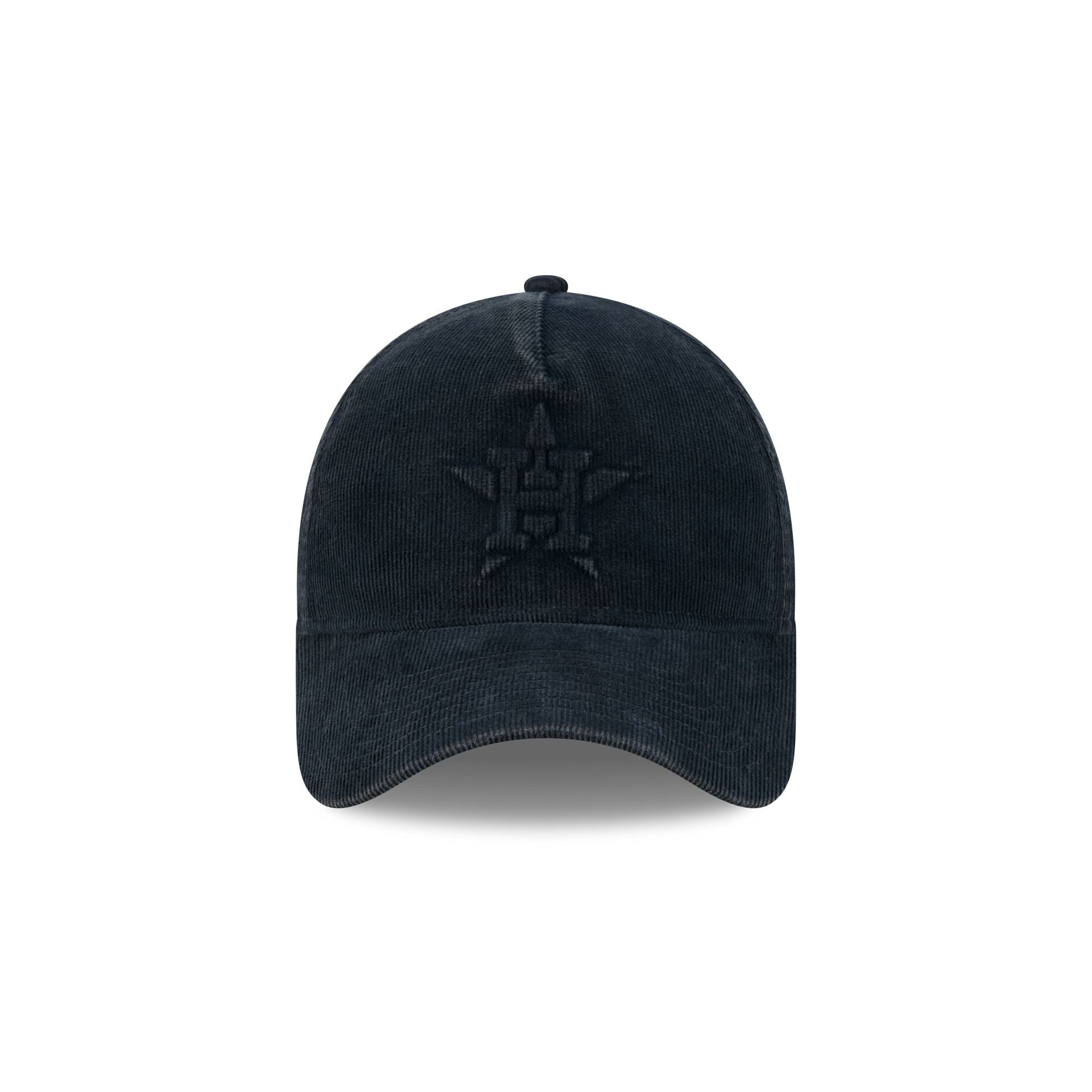 Houston Astros Washed Thin Wale Cord 9FORTY A-Frame Unstructured Snapback Hat