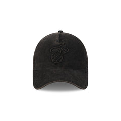 Miami Heat Washed Thin Wale Cord 9FORTY A-Frame Unstructured Snapback Hat
