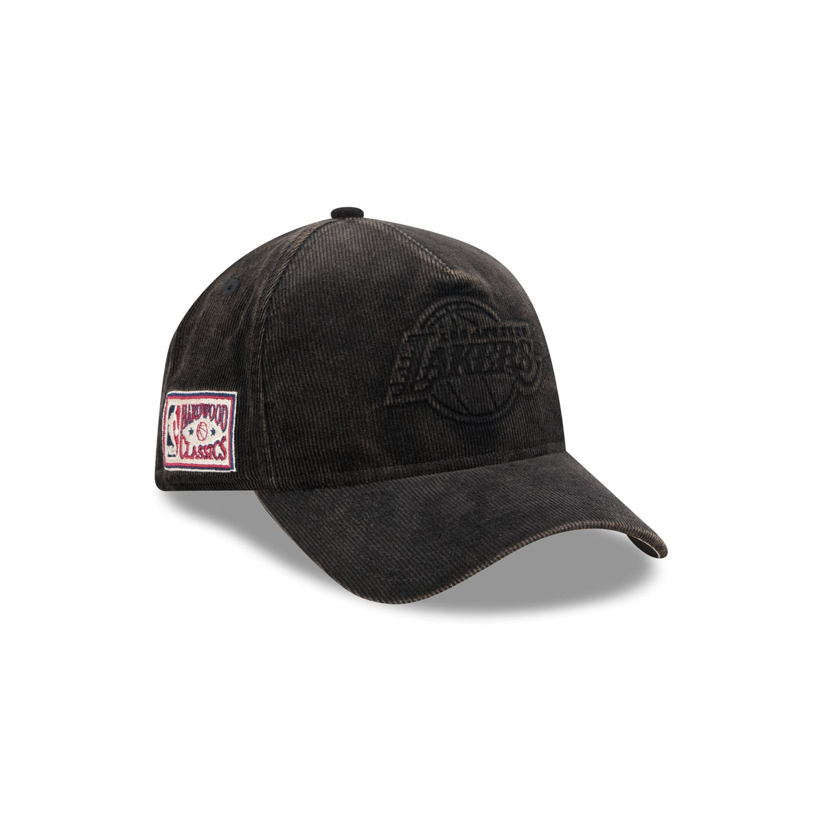 Los Angeles Lakers Washed Thin Wale Cord 9FORTY A-Frame Unstructured Snapback Hat