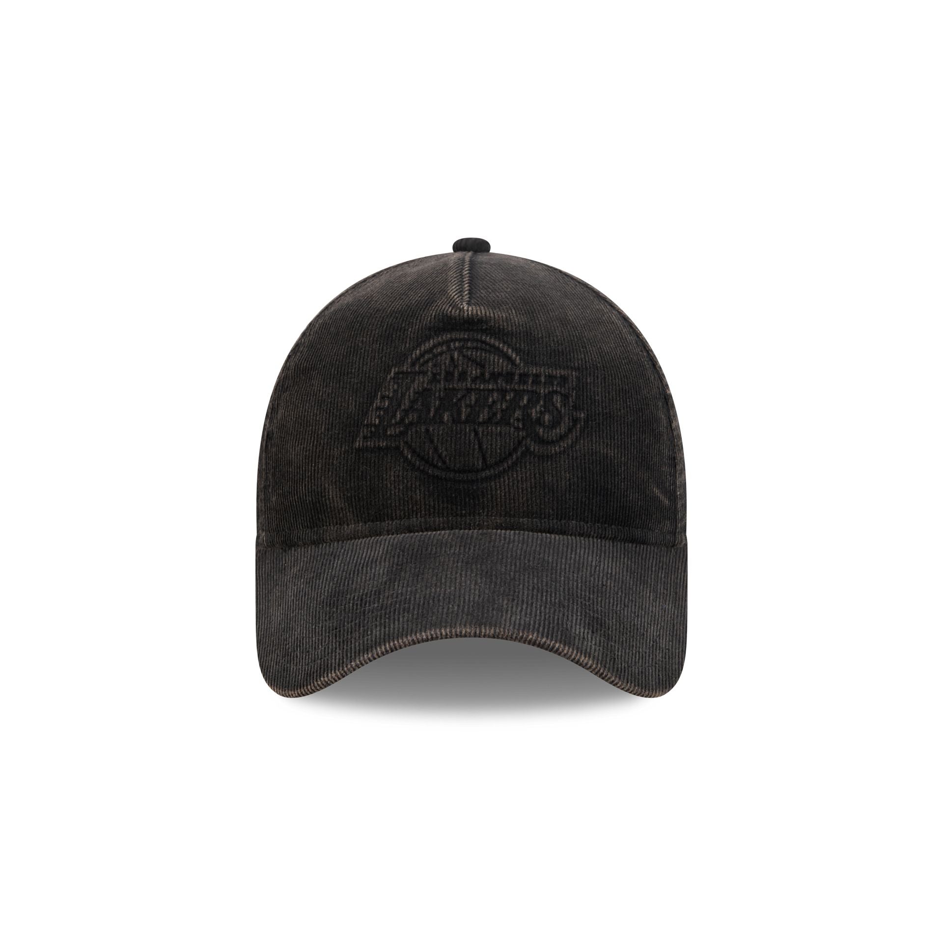 Los Angeles Lakers Washed Thin Wale Cord 9FORTY A-Frame Unstructured Snapback Hat