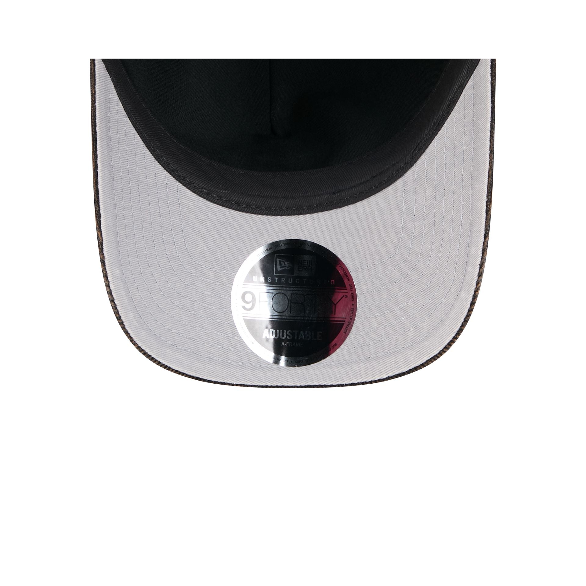 Las Vegas Raiders Washed Thin Wale Cord 9FORTY A-Frame Unstructured Snapback Hat