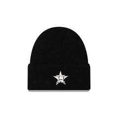 Houston Astros Cashmere Black Cuffless Knit Beanie Hat