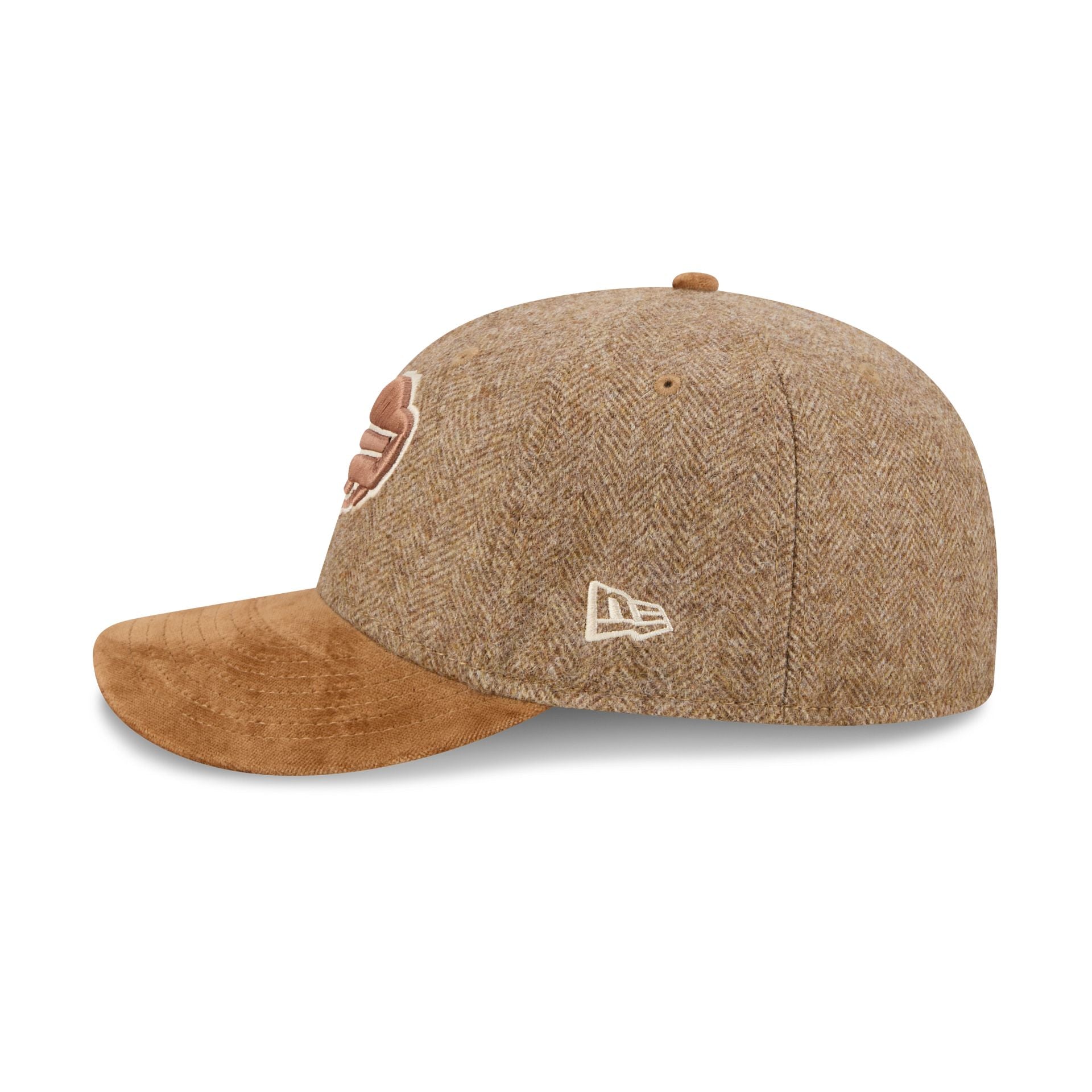 Buffalo Bills Moon Brisbane Moss Brown Visor 59FIFTY Fitted Hat