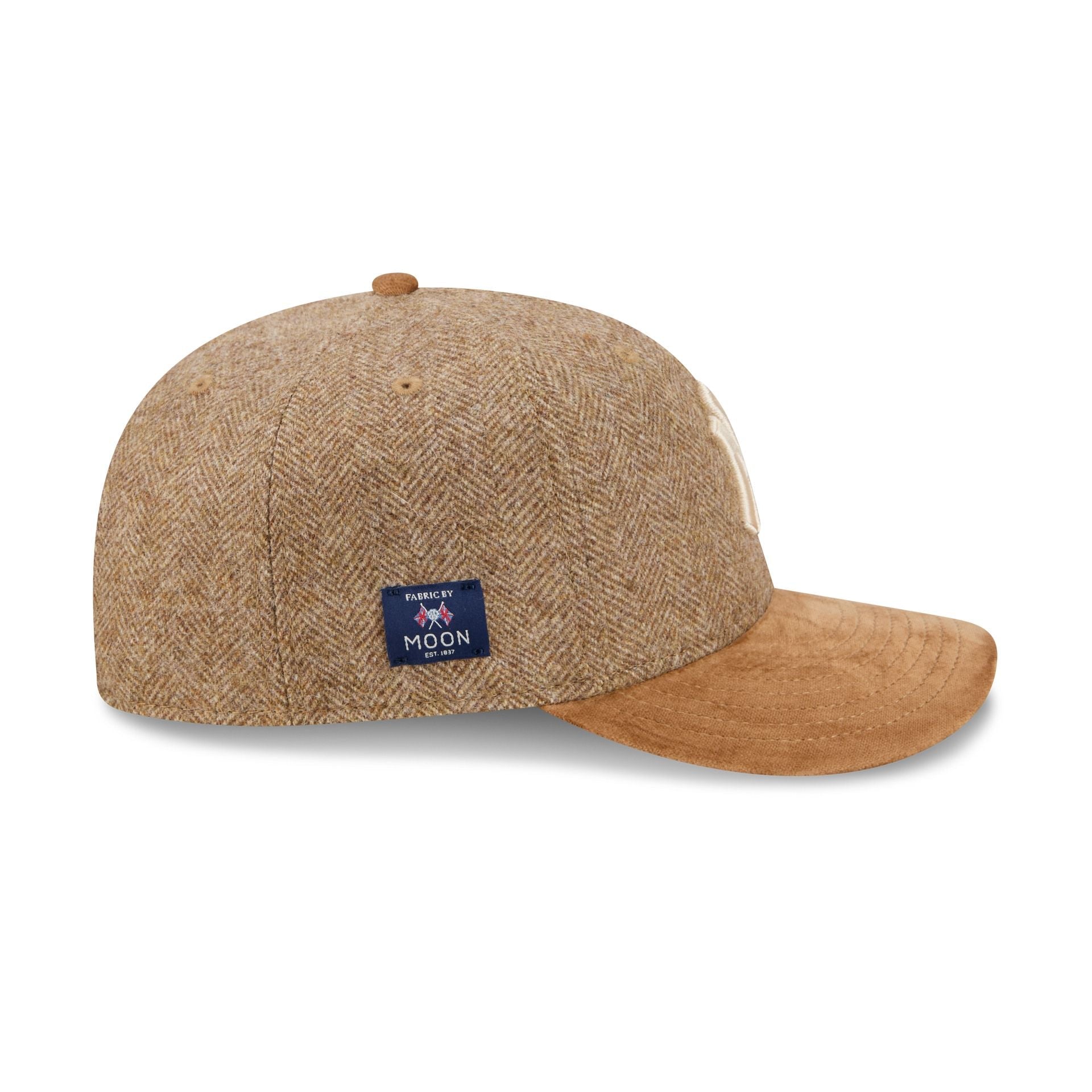 New York Yankees Moon Brisbane Moss Brown Visor 59FIFTY Fitted Hat