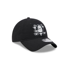 Anaheim Ducks Nylon Black 9TWENTY Adjustable Hat