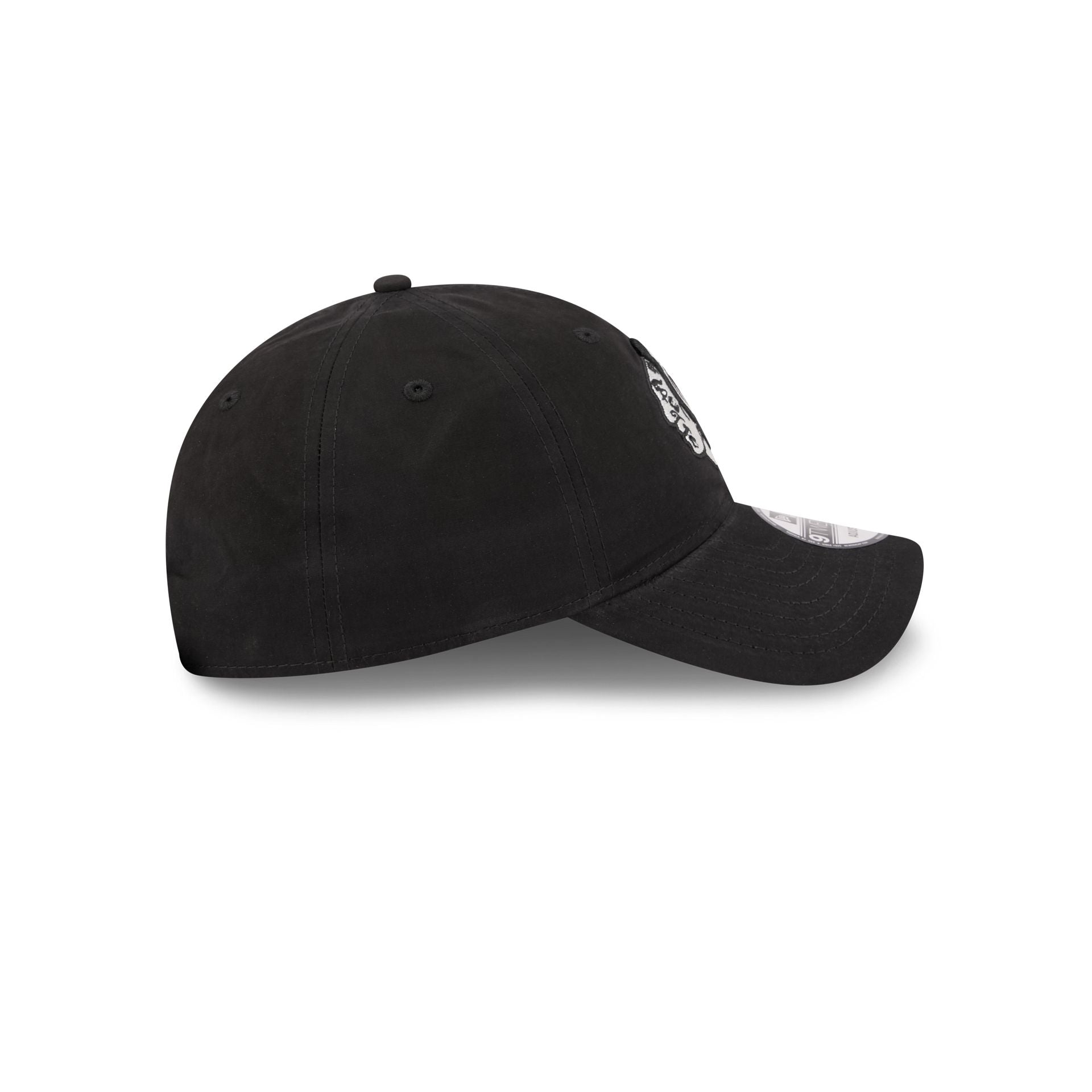 Chicago Blackhawks Nylon Black 9TWENTY Adjustable Hat
