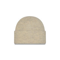 New York Mets Woolen Heather Gray Short Cuff Knit Beanie Hat