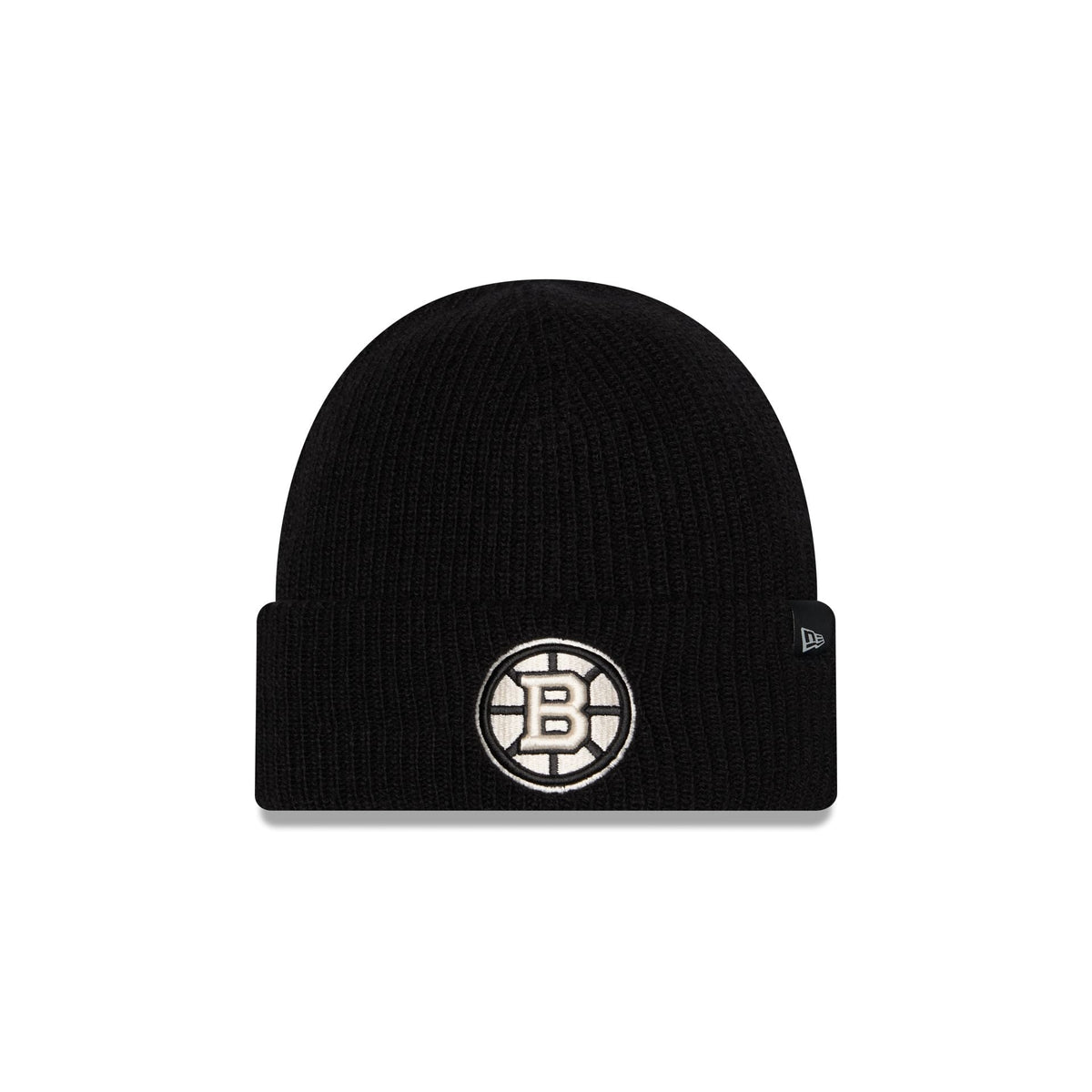 Boston Bruins Woolen Black Short Cuff Knit Beanie Hat
