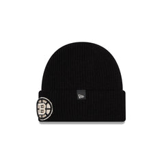 Boston Bruins Woolen Black Short Cuff Knit Beanie Hat