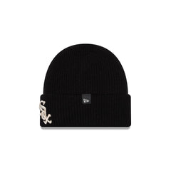 Chicago White Sox Woolen Black Short Cuff Knit Beanie Hat