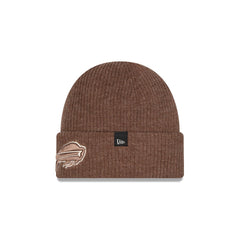 Buffalo Bills Woolen Tan Short Cuff Knit Beanie Hat
