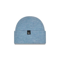New Era Cap Woolen Blue Short Cuff Knit Beanie Hat