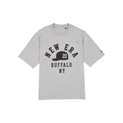 New Era Branded Cap Commuters Graphic Heather Gray T-Shirt