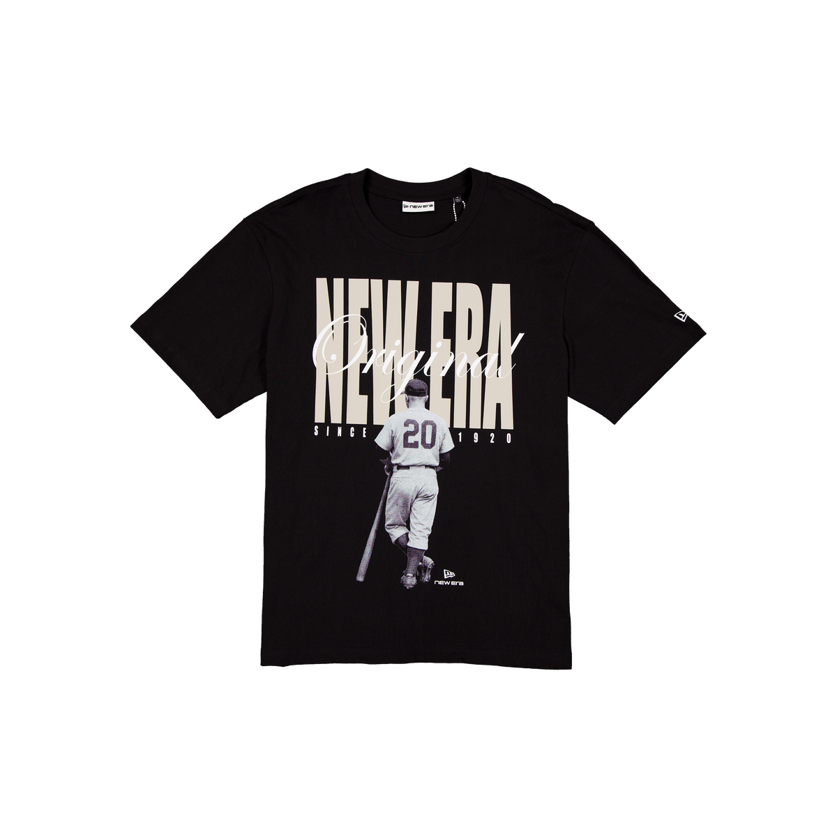 New Era Branded Player Graphic Black T-Shirt