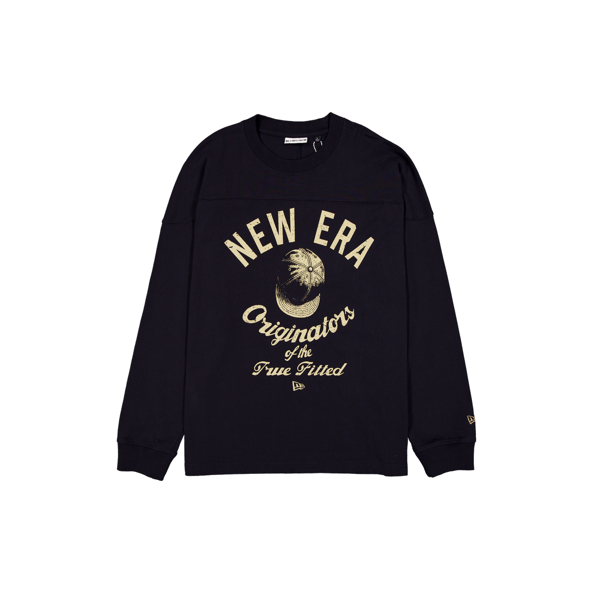 New Era Branded Originators Graphic Navy Long Sleeve T-Shirt