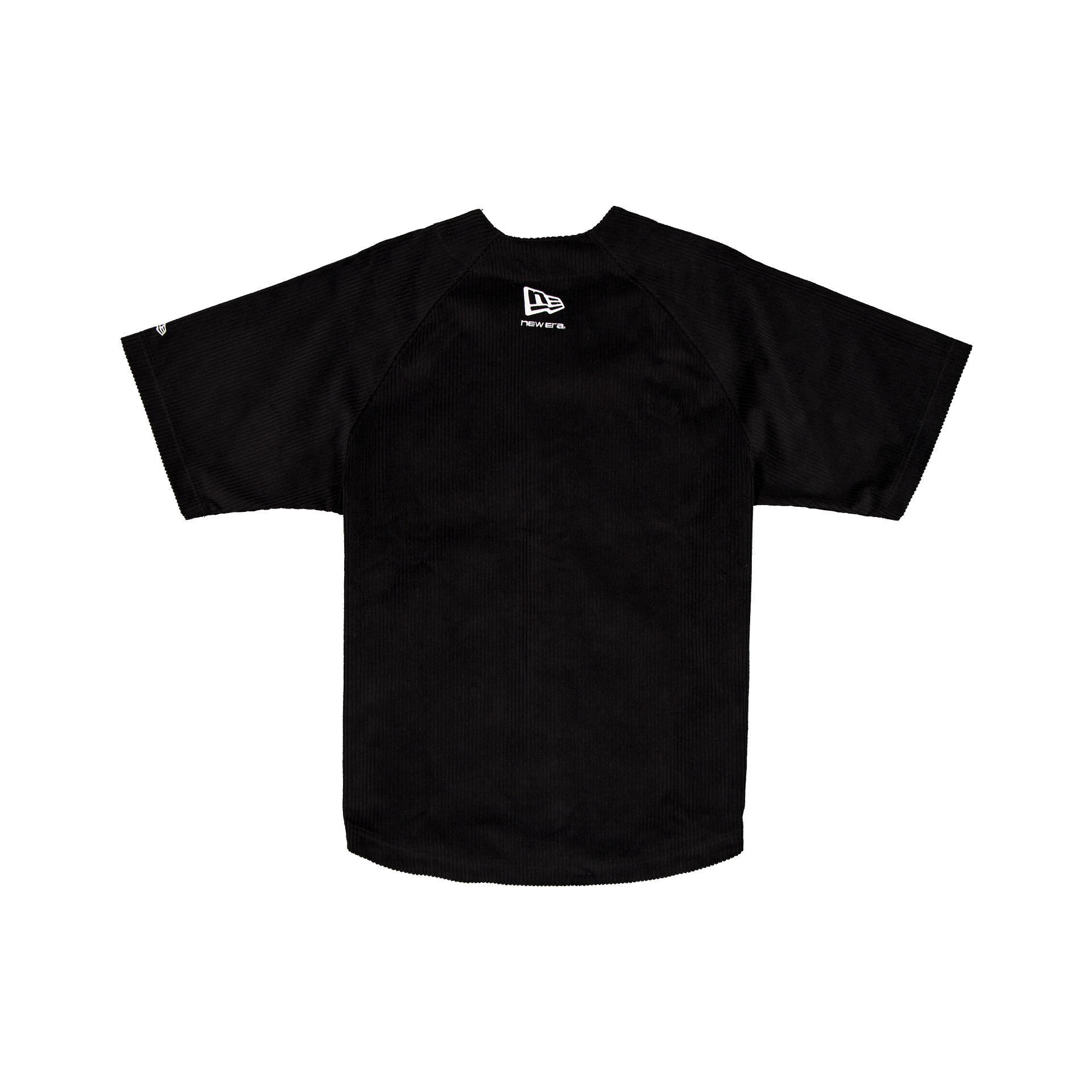 New Era Branded Cap Commuters Raglan Black Baseball Jersey